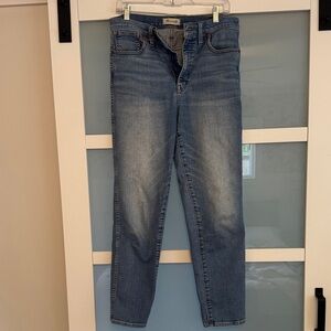 Madewell Women's Stovepipe Jeans in Medium Blue